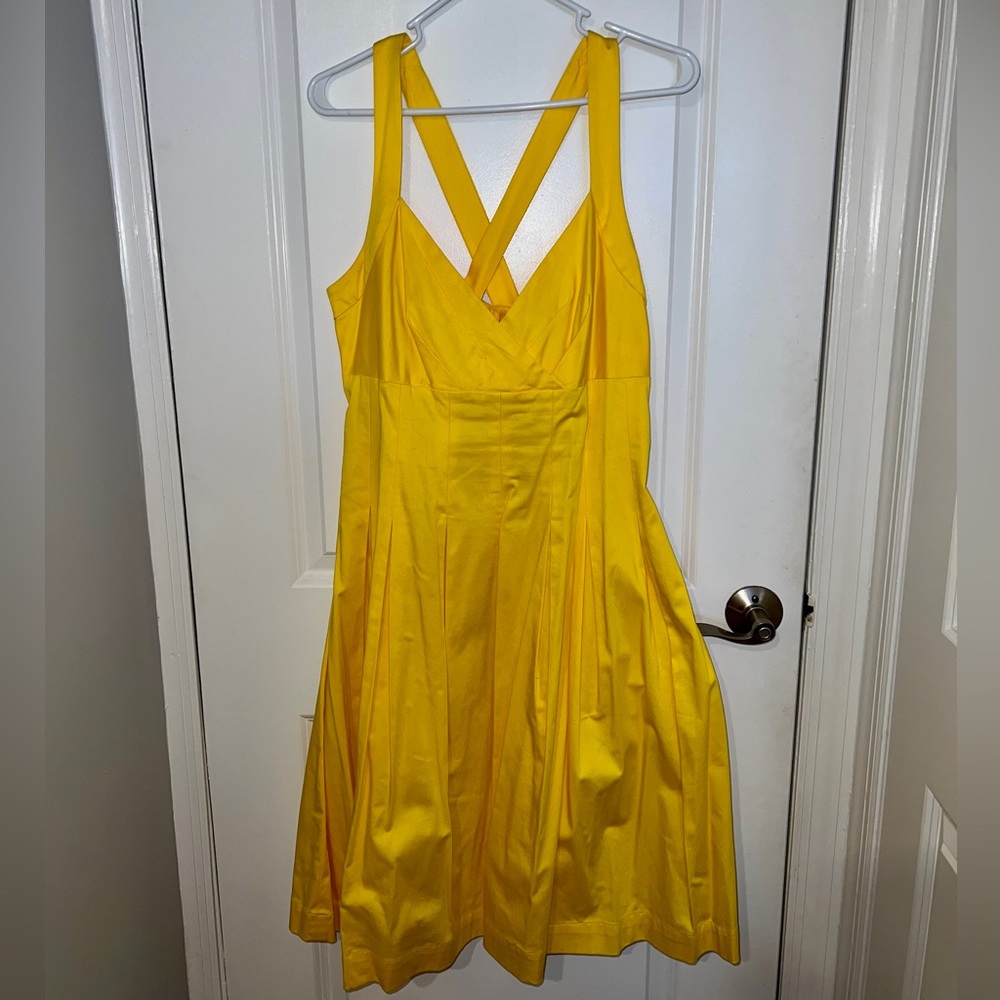 Beautiful Pleated Calvin Klein dress size 14